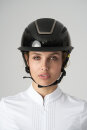 Equipage Reithelm Mips Guardian Glossy Glitter Top schwarz glänzend